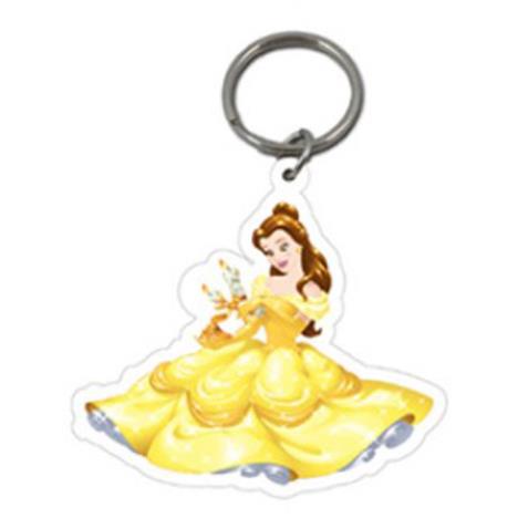 Disney Princess Belle Plastic Key Ring £0.49